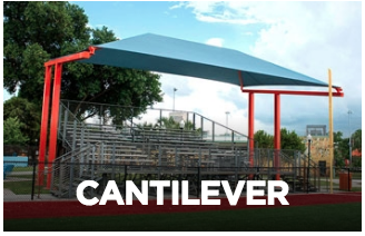 cantilever shade structures