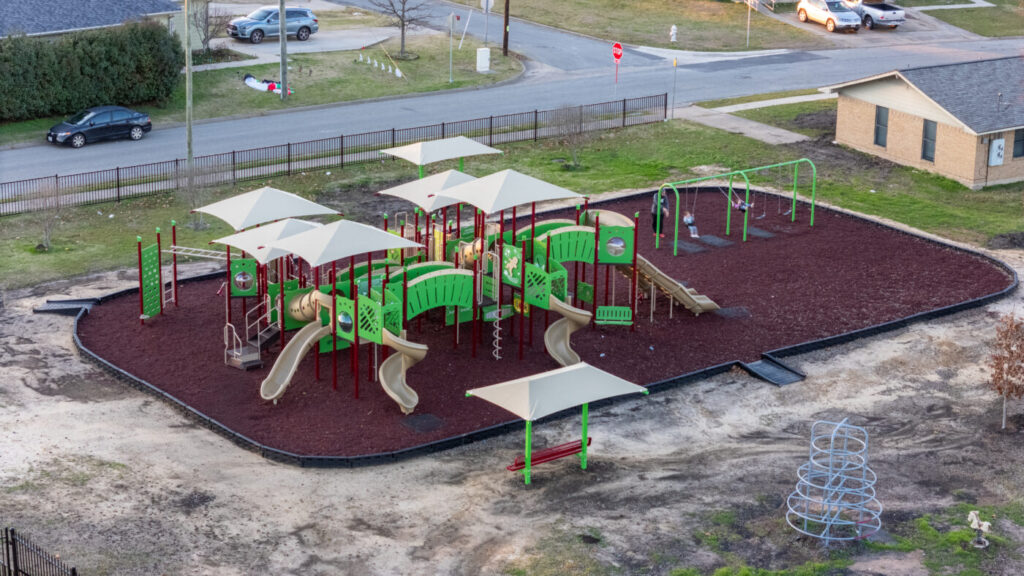Sherman Housing Authority Playground Installation