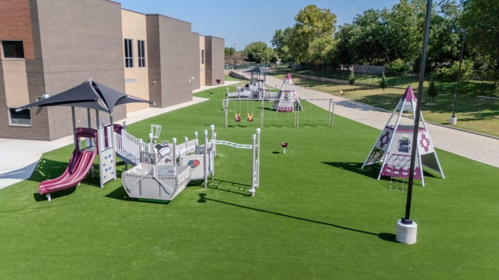 Hunter Knepshield Playground Installation