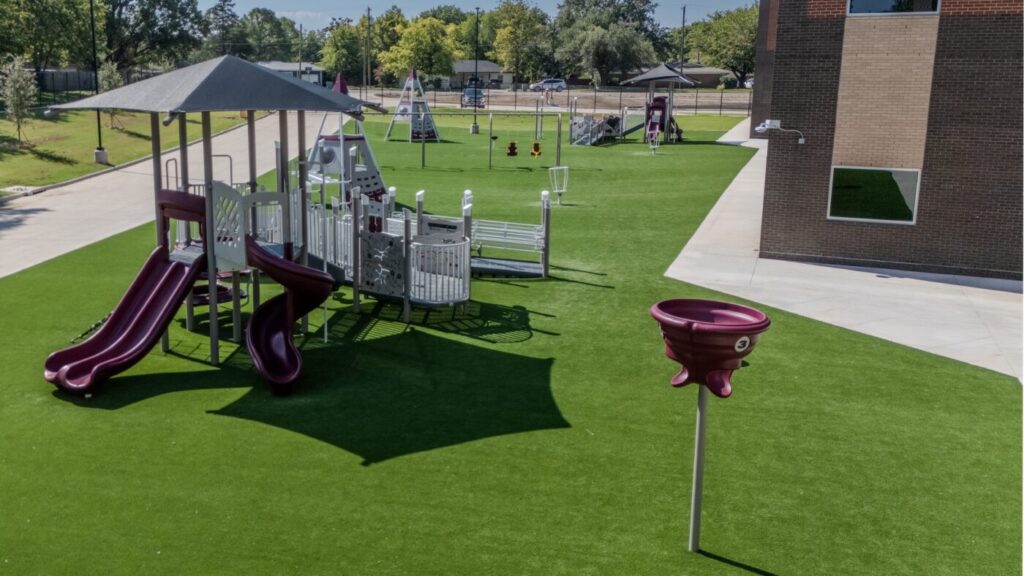 Hunter Knepshield Playground Installation