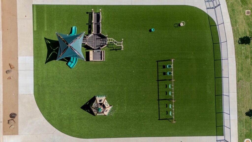 Hunter Knepshield Playground Installation