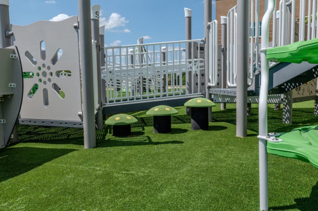 Hunter Knepshield Playground Installation