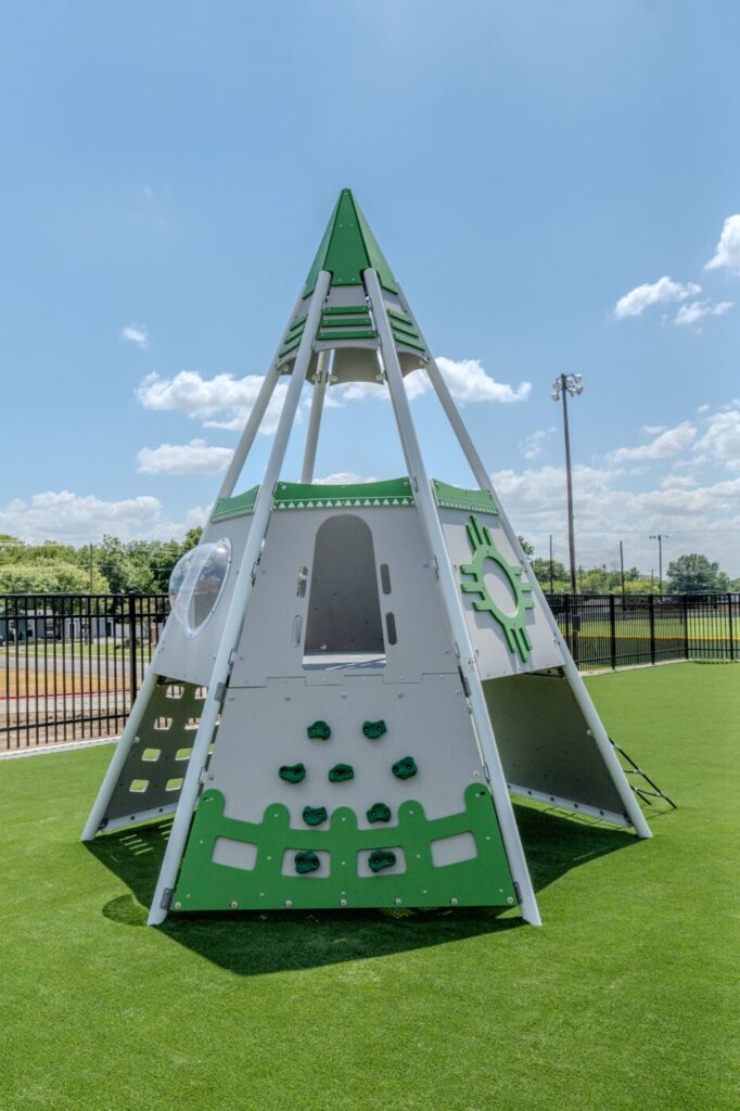 Hunter Knepshield Playground Installation