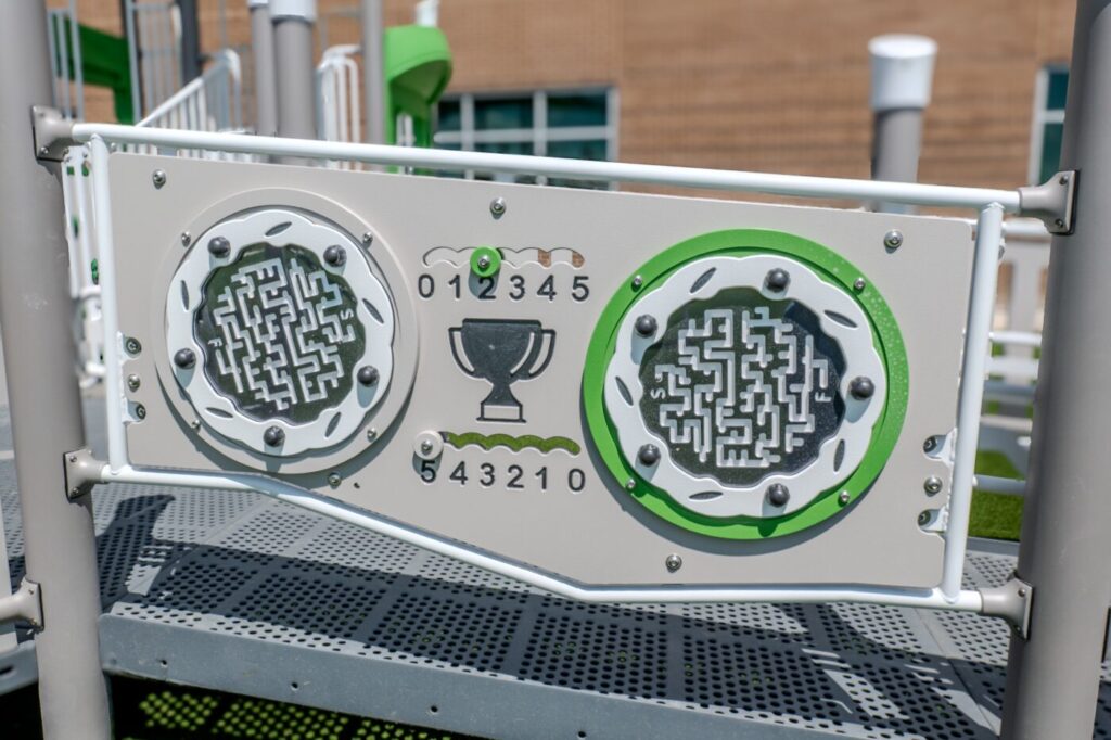 Hunter Knepshield Playground Installation