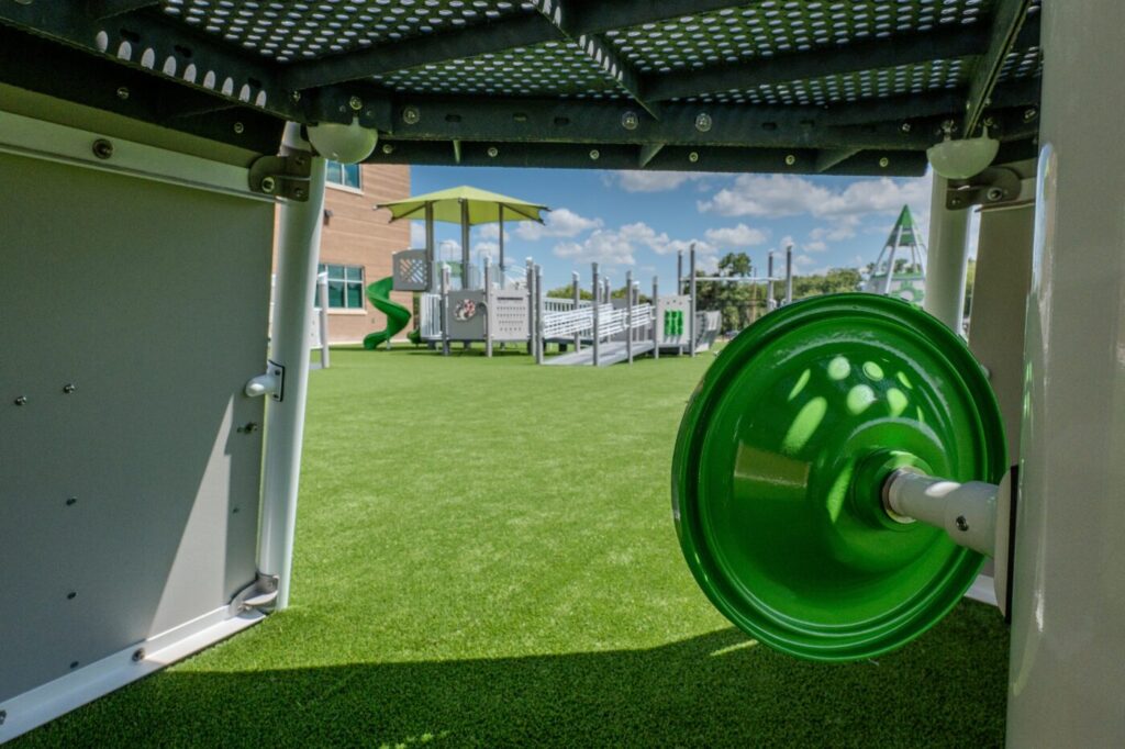 Hunter Knepshield Playground Installation