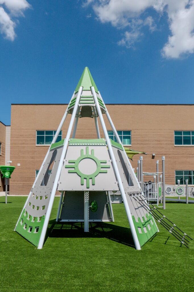 Hunter Knepshield Playground Installation