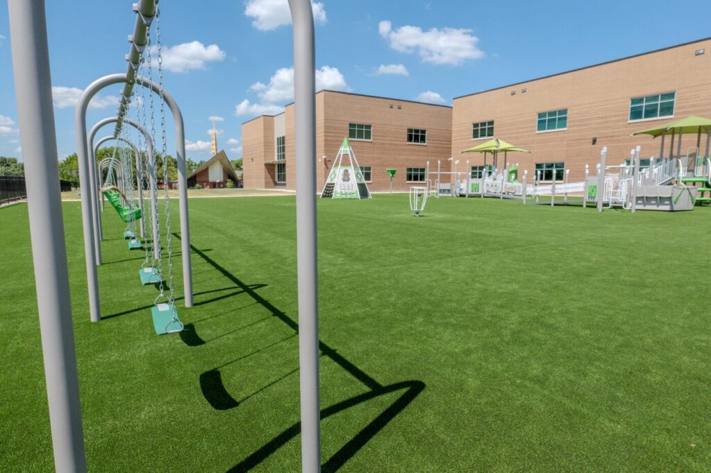 Hunter Knepshield Playground Installation