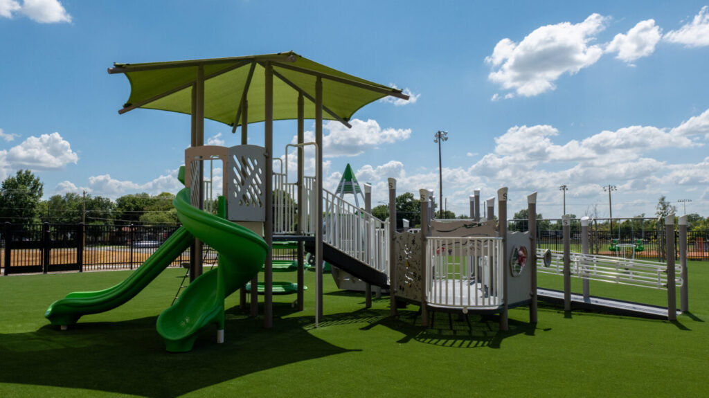 Hunter Knepshield Playground Installation