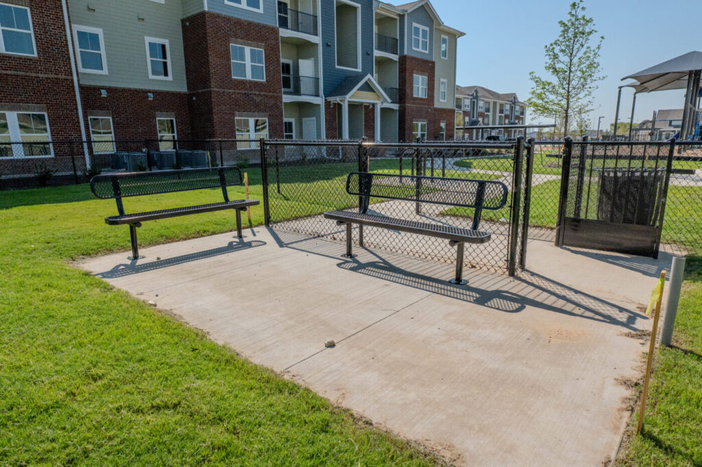 Mill Stream Apartments - McKinney, Playground, Bench